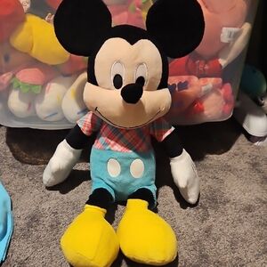 Disney‎ Mickey Mouse Plush Toy - Yellow and Blue